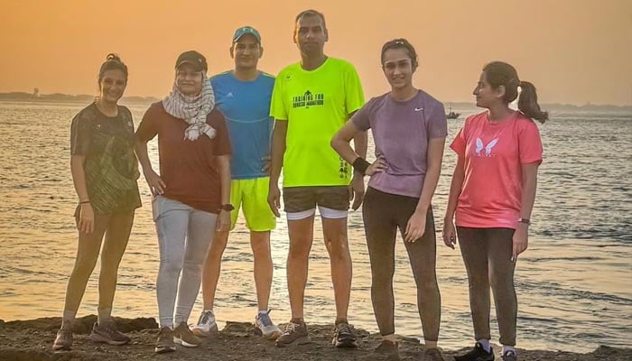 A group of runners in Karachi. — Provided by the runners