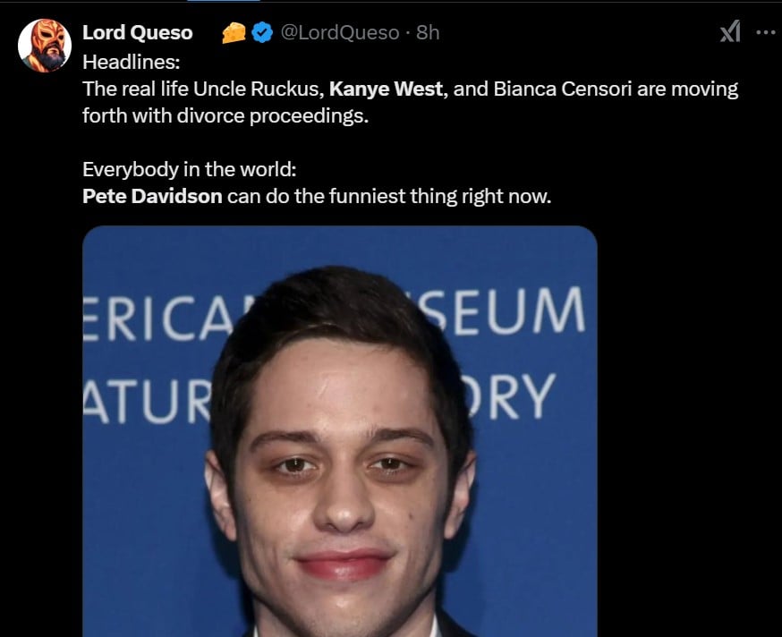 Pete Davidson gains opportunity amid Kanye West, Bianca Censori divorce drama