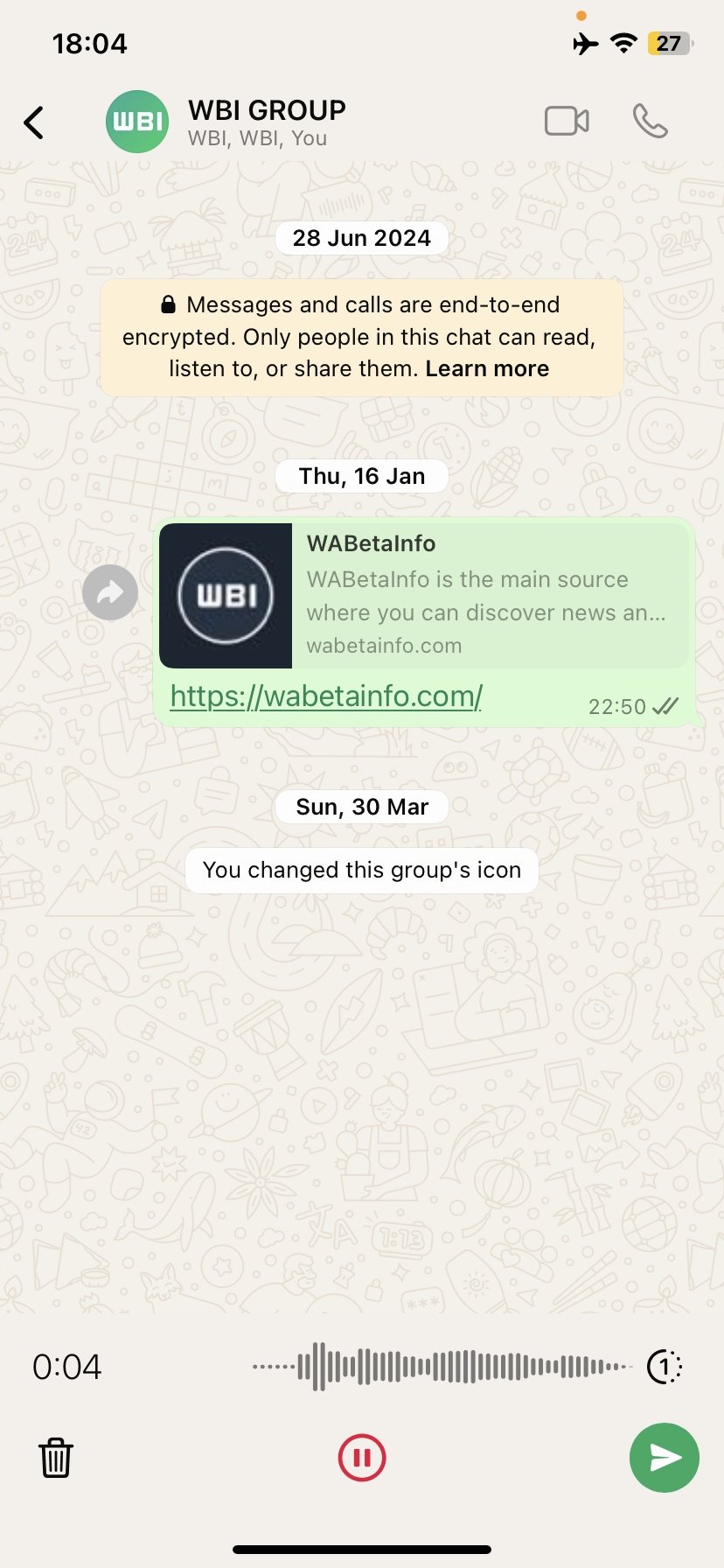 This screenshot shows the new WhatsApp feature. — WABetaInfo