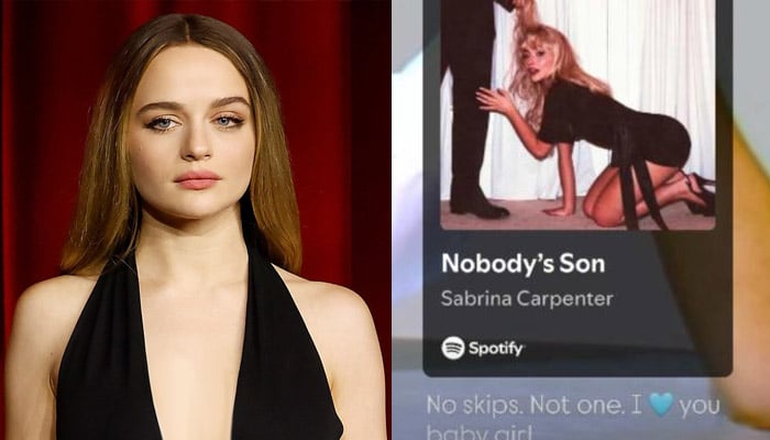 Joey King can’t stop listening to Sabrina Carpenter’s Man’s Best Friend