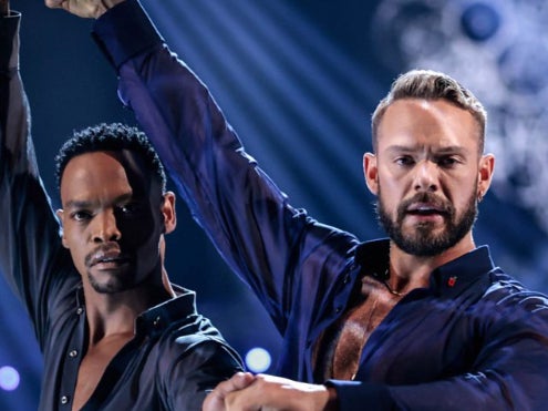 Johannes Radebe and John Whaite on ‘Strictly'
