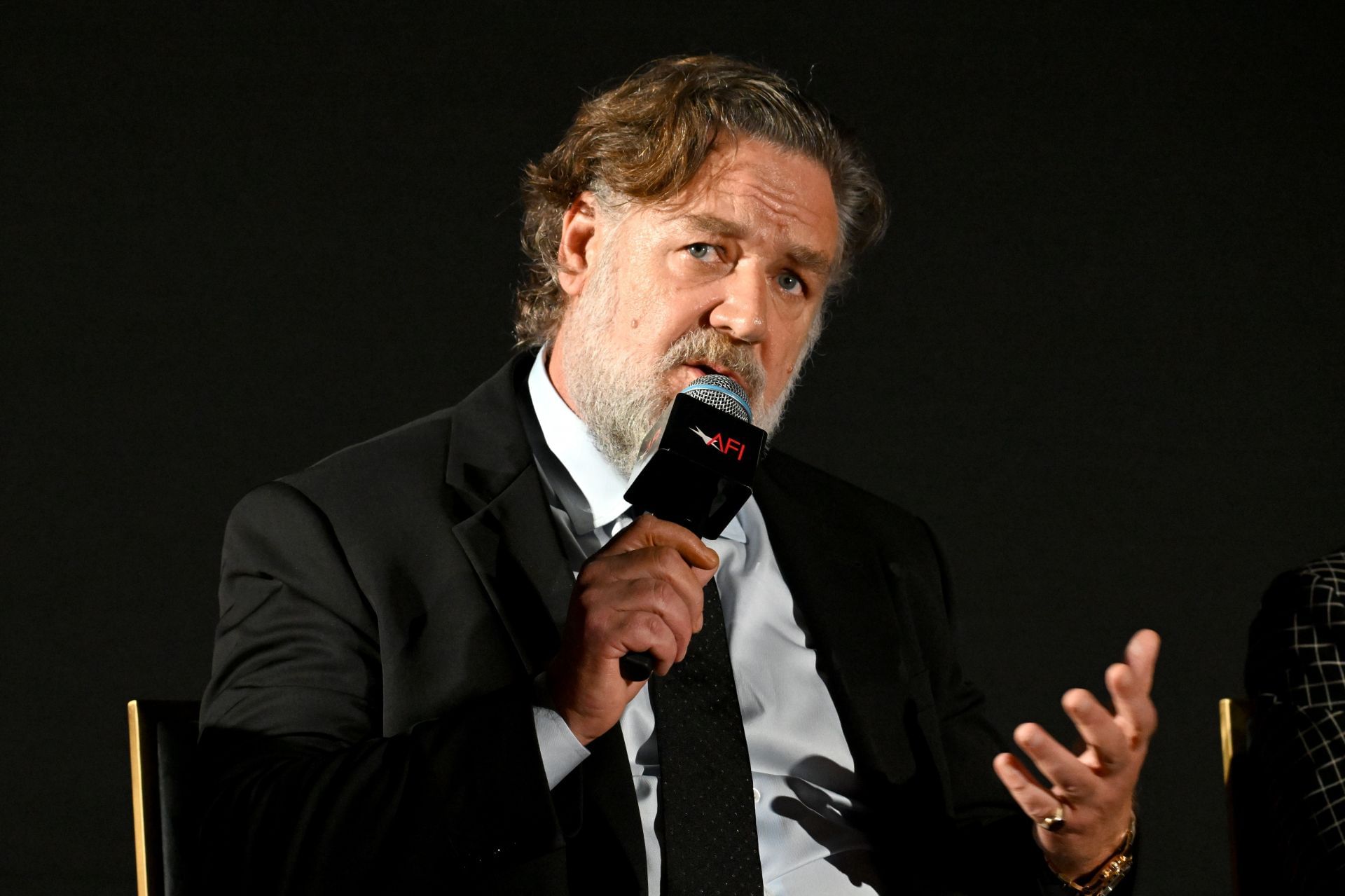 Russell Crowe at the AFI FEST 2025 (Image via Getty)
