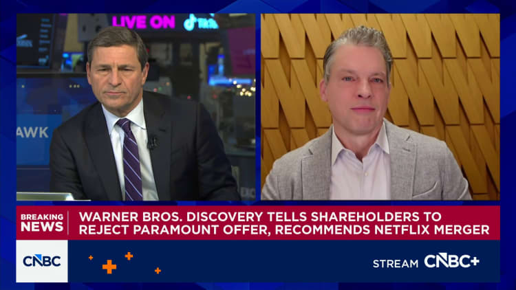 Regulators will see our deal for Warner Bros. as pro consumer, says Netflix co-CEO Greg Peters